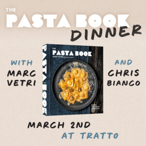 The Pasta Book Dinner